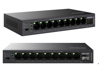 SWITCH NAO GE 10 PORTAS 100MBPS S1110F-P