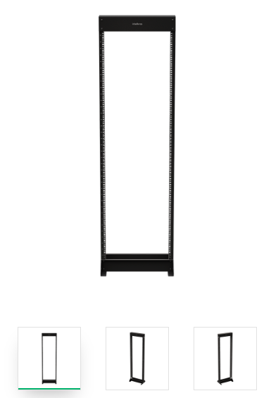 RACK METALICO ABERTO TORRE 36U-RT36