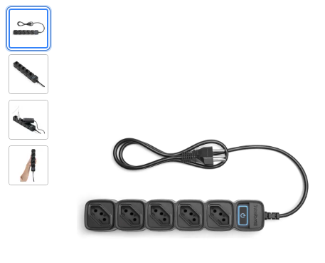 PROTETOR ELE 5 TOMADAS WI-FI PRT EWS 305
