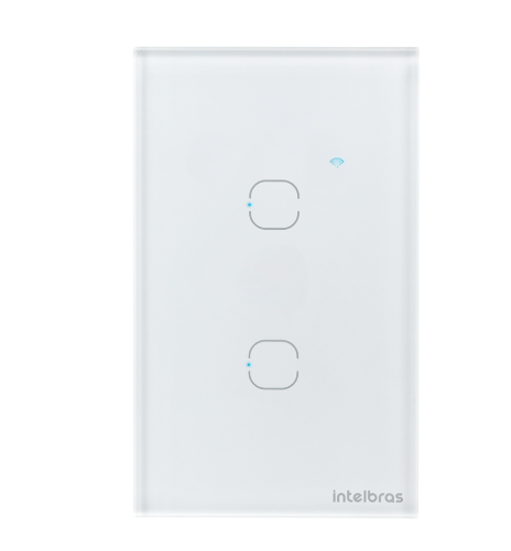 INTERRUPTOR TOUCH WIFI 2 TC EIW 1002 BR