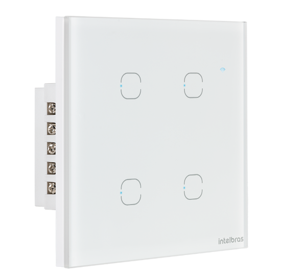 INTERRUPTOR TOUCH WIFI 4 TC EIW 1004 BR