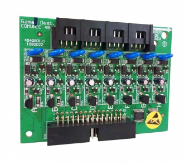 PLACA 8 RAMAIS COMUNIC 16/48 DESB