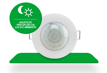 SENSOR DE PRESENÇA DE TETO ESP 360E