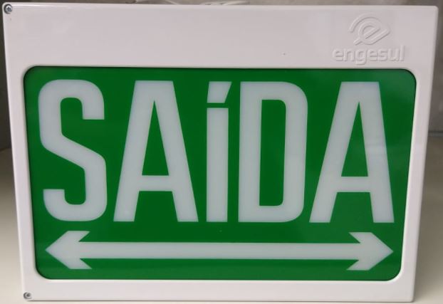 PLACA SAIDA SETA DIR E ESQ NEW SLIM