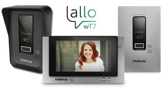 VIDEO PORTEIRO WI-FI ALLO WT7