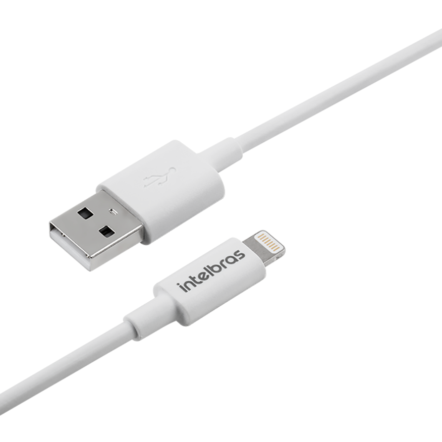 CABO USB LIGHTNING 1.2M PVC BR EUAL12PB