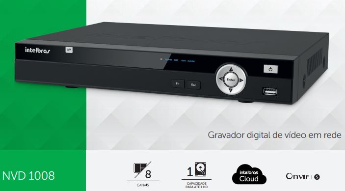 GRAVADOR DIG NVD 1008