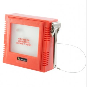 CAIXA DE EMERGENCIA QUEBRA VIDRO