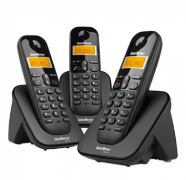 TELEFONE SEM FIO TS 3113 PRETO