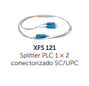 SPLITTER BALANCEADO 1X2 SC/APC XFS 122  