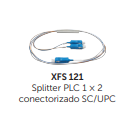 SPLITTER BALANCEADO 1X2 SC/UPC XFS 121 