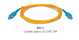 CORDAO OPTICO SC/UPC SM - 2,0MM 3M  XFC1