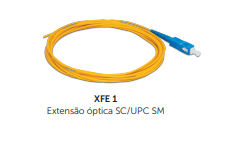 EXTENSAO OPTICA SC/UPC SM 2,0MM 3M XFE 1