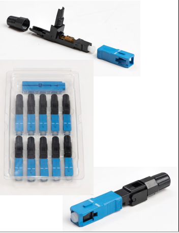 CONEC FIBRA OP D CAM SC/UPC XFF1RS 10PÇS