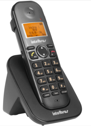 TELEFONE SEM FIO TS 5121 RAMAL PRETO