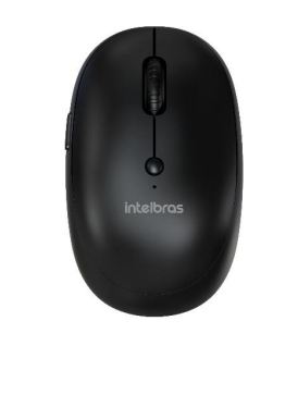 MOUSE INTELBRAS MSI100 - SEM FIO PRETO 