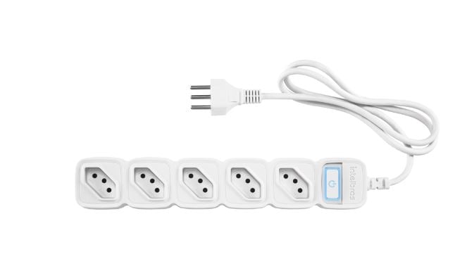PROTETOR ELET 5 TOMADAS WI-FI EWS 305 BR