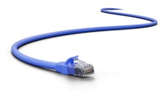 PATCH CORD IMP LAN UTPCAT5E 4P AZ 1,5M